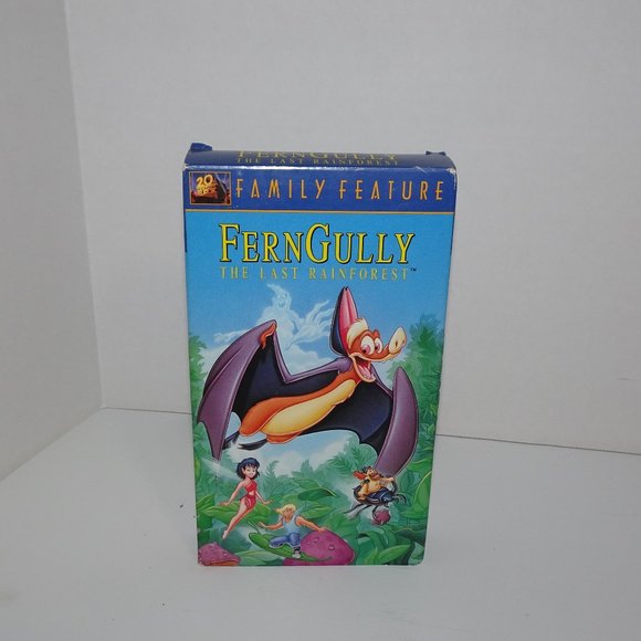 Fox Media Vintage 992 Ferngully The Last Ranforest Vhs Tape Poshmark